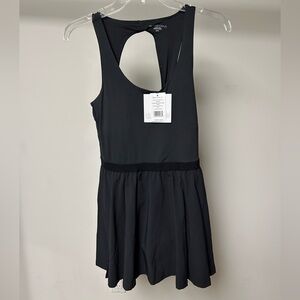 Beyond yoga score pleated dress true black